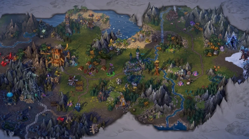 Авторы Heroes of Might and Magic: Olden Era показали режим наблюдателя
